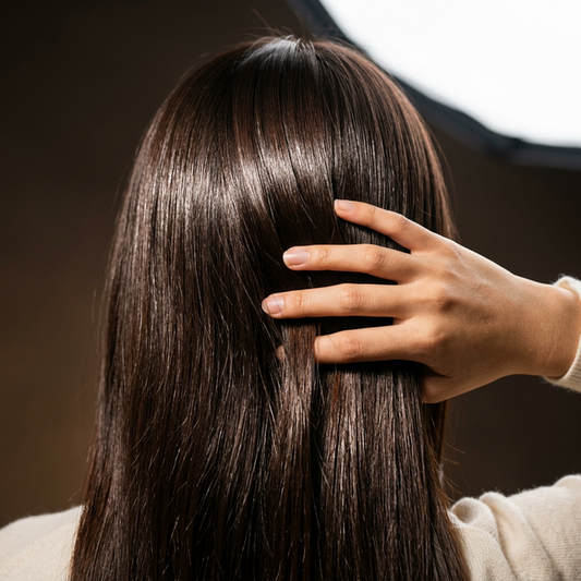 健康的な艶のある髪