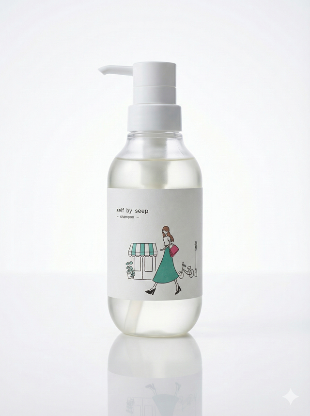 SELF シャンプー 300mL とトリートメント 300g のセット